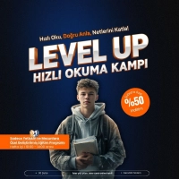  LEVEL UP Hızlı Okuma Kampı Başlıyor!